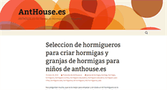 Desktop Screenshot of granjadehormigas.com